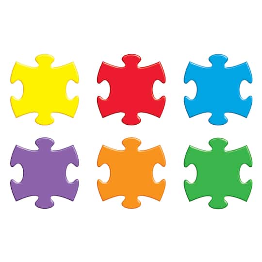 Puzzle Pieces Classic Accents&#xAE; Variety Pack, 36 Per Pack, 6 Packs
